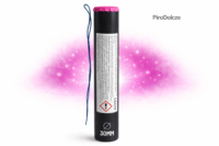 RÓŻOWA MINA DYMNA  Z BLINKIEM 30MM JORGE + zapalnik