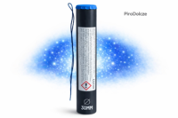 NIEBIESKA MINA DYMNA  Z BLINKIEM 30MM TRIPLEX + zapalnik