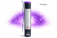 FIOLETOWA MINA DYMNA  Z BLINKIEM 30MM TRIPLEX + zapalnik