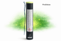 JASNOZIELONA MINA DYMNA Z BLINKIEM 40MM TRIPLEX + zapalnik