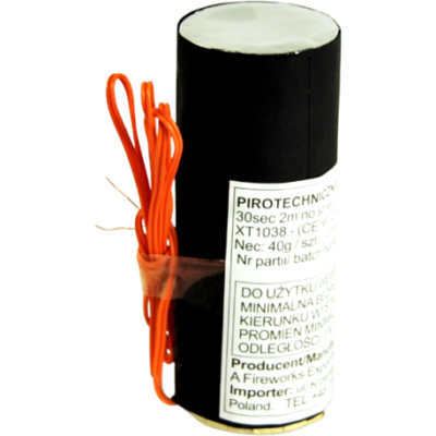 5x Fontanna iskier SILVER XT1038 (no smell) - 30 sekund, 2 metry