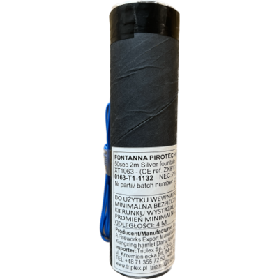 5x Fontanna iskier SILVER XT1063 (no smell) - 50 sekund, 2 metry